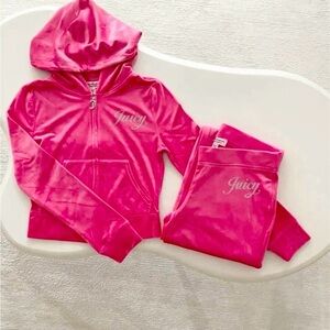 Juicy Couture Hoodie & Pants XL